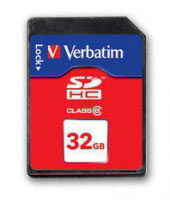 Verbatim SecureDigital SDHC Class 6 32GB (44023)